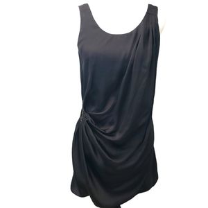 blue fishnet dress Womens Sheer Sequined Lace Babydoll Mini Club Exx Air Dry Only Occasion:NEW YEARS EVE KITT IN BLACK | Size:18m Long Sleeve Bodysuit